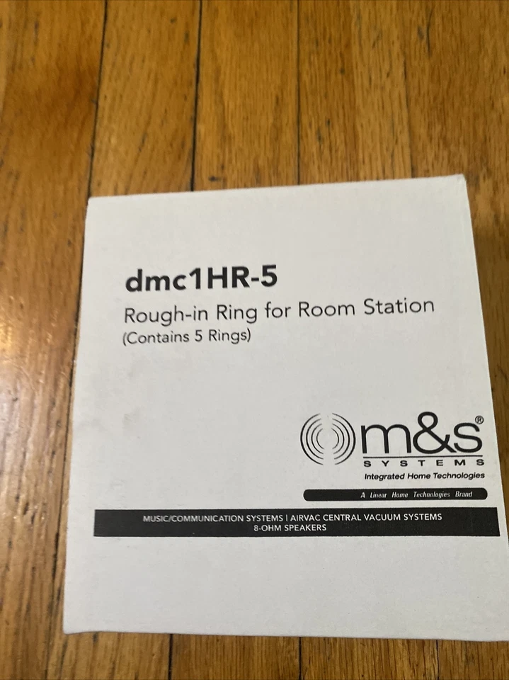 M&S DMC1HR-5 room station rough-in ring 5 pack