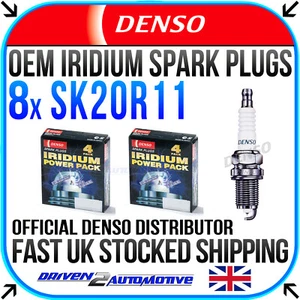 8x DENSO SK20R11 IRIDIUM Zundkerze FOR LEXUS LS (UCF30) 430 10.00- 08.06 - Picture 1 of 4