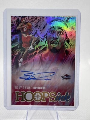 2020-21 Panini-Hoops Ink Auto -Ricky Davis -Cavaliers - Image 1 of 2