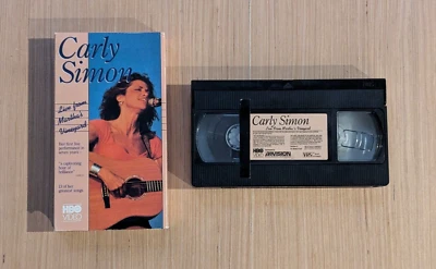 Carly Simon Live From Martha's Vineyard VHS Ex Rental - Image 1 of 3