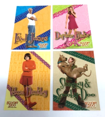 2002 Inkworks Scooby Doo Movie 1 Trading Card 4-Box Loader Chase Card Full Set - Image 1 of 2