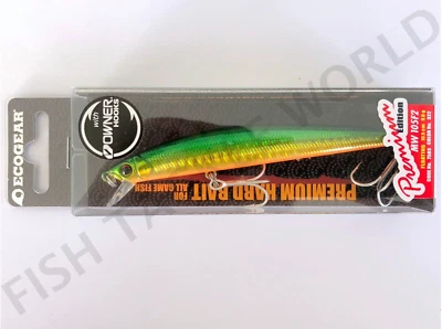 ECOGEAR MW105F2 #322 JDM Slow Floating Minnow Jerkbait — 第 1/2 张图片