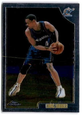 1998-99 Topps Chrome #180 CHRIS WEBBER  Sacramento Kings Basketball  - Image 1 of 2