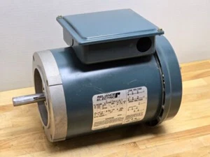 Reliance Electric AC Motor C56H1590H, 1/2 HP, 1725 RPM, 115/208-230 VAC, 1 PH - Picture 1 of 7
