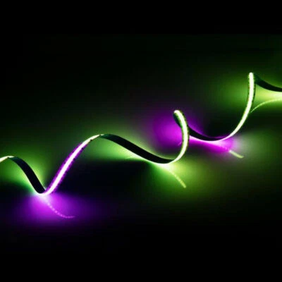 COB RGBIC WS2811 Addressable IC LED Streifen Lichter kette Hohe Helligkeit STRIP - Bild 1 von 4