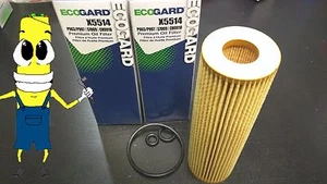 Premium Oil Filter for Mercedes Benz C230 w/ 1.8L Engine 2003 2004 2005 Pack 2 - Picture 1 of 4
