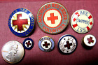 ARC American Red Cross lot of 7 pins 1940-70s