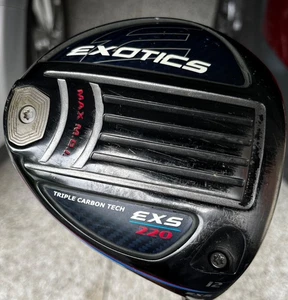 Tour Edge Exotics EXS Driver 12* Airspeeder 60g R2 Flex RH incl. HC - Picture 1 of 8