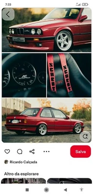 Modellino BMW E30 325j AC Schnitzer  in Plastica scala 1: 24 Rosso. - Immagine 1 di 4