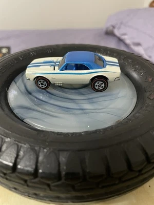 HOT WHEELS REDLINE WHITE/BLUE 67 CAMARO  Mint!! - Image 1 of 4