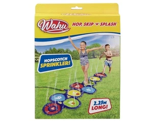 Wahu Hopscotch Sprinkler 2,25m Long Hop Skip Splash Sommer Outdoor Spiele Kinder. - Bild 1 von 5