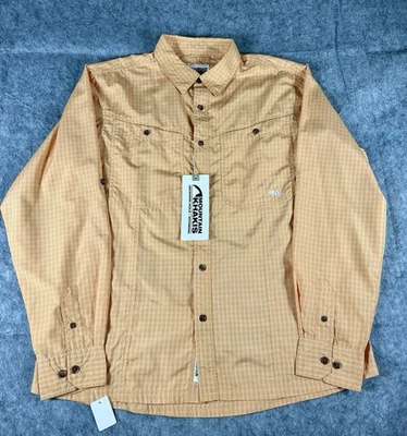 Mountain Khakis Trail Creek Shirt Mens Size L Vented Long Sleeve UPF 40 Outdoor - Image 1 of 4
