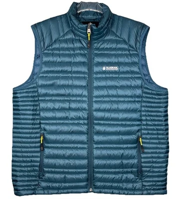 Duluth Trading Alaskan Hardgear Mens Down Vest XL 80/20 Goose Durable Light Warm - Image 1 of 4