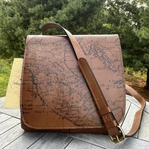 Borsa a tracolla Patricia Nash Granada Riot Rust firma mappa borsa a tracolla nuova - Foto 1 di 9