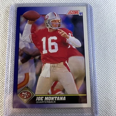 Joe Montana карта #1 оценка 1991 гарантия - Изображение 1 из 4