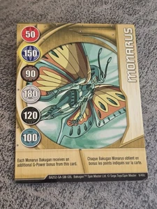 Bakugan: Battle Brawlers| Monarus 🏅Gold Gate Card | 9/48c - Picture 1 of 2