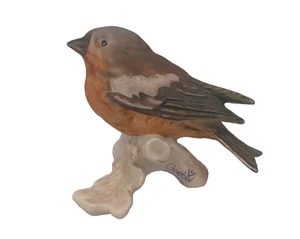 Vintage Goebel Porcelain Figurine Chaffinch - Used - Good Condition B65 P159 - Picture 1 of 12