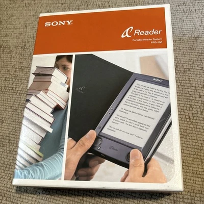 Sony PRS-500 E Reader Brand New/Sealed - Image 1 of 4