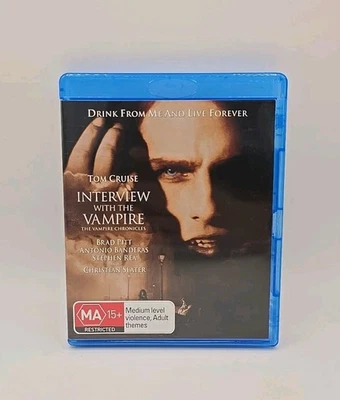 Interview with the Vampire (Blu-ray, 1994) Tom Cruise & Brad Pitt - Region Free - image 1 of 4