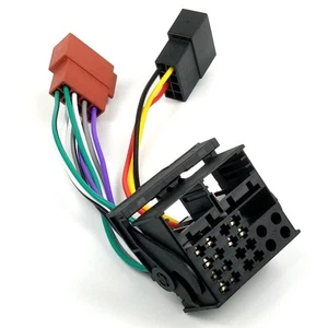 Câble Adaptateur ISO Femelle pour Radios Véhicule Compatible avec Certains Mod - Picture 1 of 12