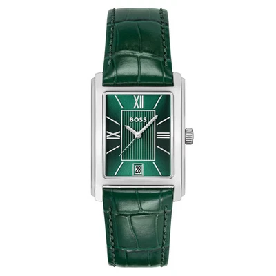 Hugo Boss Green Leather Men's Watch - 1514278 - image 1 of 4