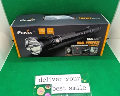 FENIX LED Linterna Brillo 3200 Lúmenes TK47UE XHP70 Nuevo Negro de Japón - Imagen 1 de 4
