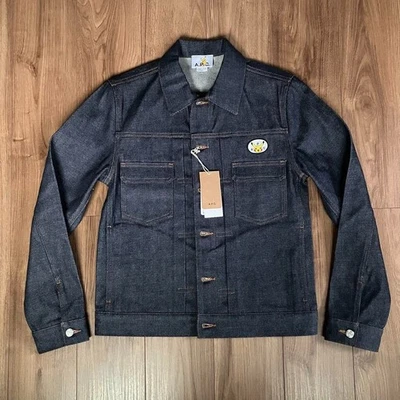 A.P.C. × Pokemon Denim Jacket indigo XS from Japan - Image 1 of 4