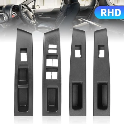 RHD FRONT REAR Door Window Switch Cover Bezel Panel For 2012-14 Toyota Yaris - Image 1 of 4