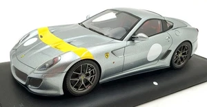 MR Models 1/18 Scale FE03C - Ferrari 599 GTO - Silver/Yellow Stripe - Picture 1 of 7