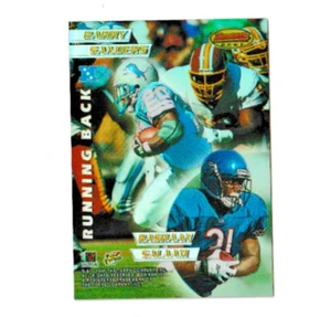 1996 Mirror Image refractor - Barry Sanders, Salaam, Thomas, Davis - Picture 1 of 2
