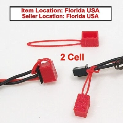 JST-XH Balance Plug Battery Charge Status Safety Protective Cap Cover 2S to 6S - Image 1 of 2