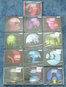 13x Agatha Christie: Miss Marple Hercule Poirot ua, 35 CD, zw. 'sehr gut' u. OVP - Bild 1 von 2
