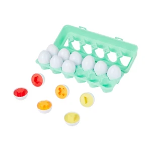 13pcs Matching Color Shape Eggs Montessori Educational Toy Easter Gift* - Picture 1 of 10