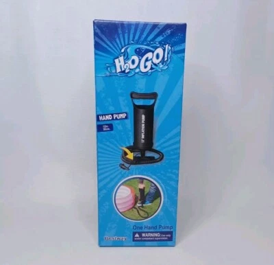 Bestway H2O Go! Bomba manual de 12" con 3 adaptadores de válvulas infla piscinas piscina juguetes Foto 1 de 4