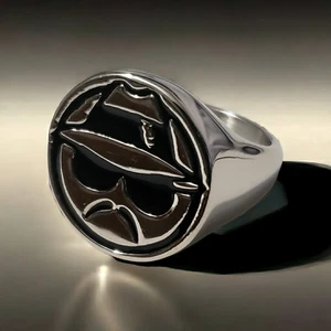 Silver Limited Edition Collectable Classic Lowrider Man Hat Chicano Biker Ring - Picture 1 of 4