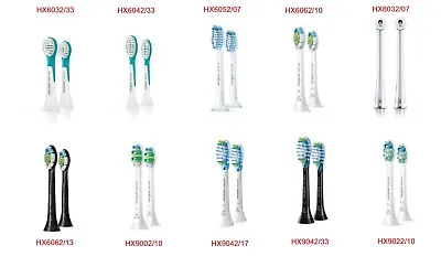 Compact Standard Toothbrush Head Heads For Philips Sonic Sonicare Click-on • 29.29£