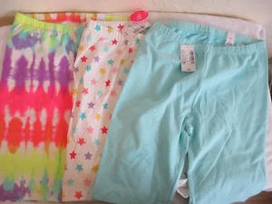 3 Pair Of Girls PLACE 8" Pull On Shorts NWT Large 10/12 - Picture 1 of 4