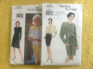 Vogue Patterns ~ CUT PATTERNS are all Size 14-18 ~ ~ ~ ~ ~ Listing 6049 - Picture 1 of 5