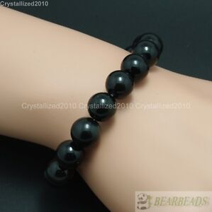 Handmade 8mm Mixed Natural Gemstone Round Beads Stretchy Bracelet Healing Reiki