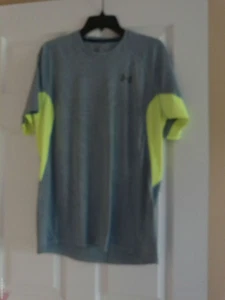 CAMISETA HOMBRE~UNDER ARMOUR~HEAT GEAR~POLIÉSTER~LOGO~MANGAS CORTAS TALLA L~BONITA~ - Imagen 1 de 7