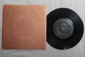 NEW ORDER Ceremony FACTORY RECORDS 7-inch FAC 33! - Picture 1 of 14