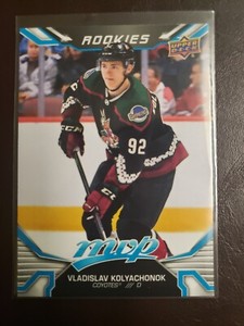 2022-23 Vladislav Kolyachonok Rookie Upper Deck MVP Hockey Arizona Coyotes