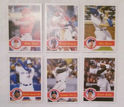 2019 Topps 582 Montgomery Club Set 5 Members Vote Design YOU PICK Trout Acuna + - Image 1 of 4