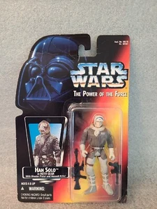 Modellino vintage Star Wars Han Solo Il potere della forza in Hoth Gear - Foto 1 di 10