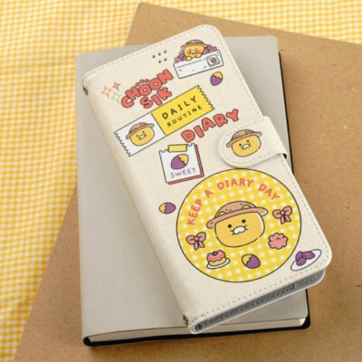 Funda delgada Kakao Friends Choonsik Diary para iPhone X XS XS Max XR 7/8/SE2/SE3 + Foto 1 de 4