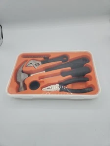 17-teiliges Hardware-Werkzeuge-Set Kohlenstoffstahl Hand-Kit Hammerschlüssel Zange Schraubendreher - Bild 1 von 14
