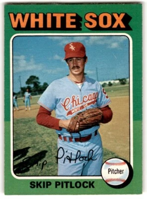 1975 O-Pee-Chee Skip Pitlock #579 Chicago White Sox - Image 1 of 2