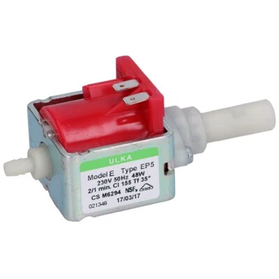 DeLonghi Coffee Machine Water Pump ULKA Model E Type EP5 230V / 48W 50Hz 15 bar - Image 1 of 4