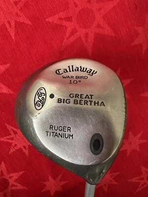 Callaway Great Big Bertha War Bird 10* Ruger Titanium Light Flex Graphite RH - Image 1 of 4