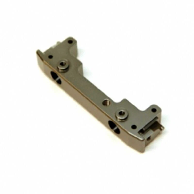 Axial SCX10 II Brawler/Jeep Gunmetal Aluminum Front Bumper Mount Brace - Image 1 of 1